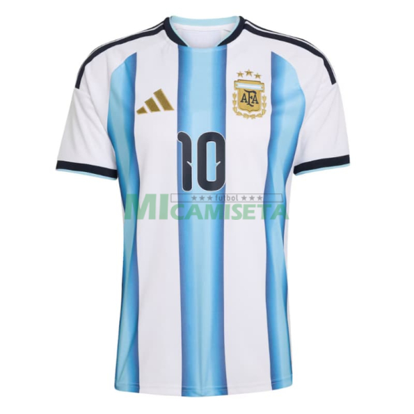 Camiseta Messi 10 Argentina Primera Equipación 2026 Azul/Blanco