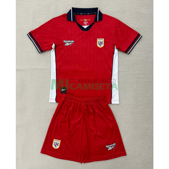 Camiseta Panamá Primera Equipación Mundial 2026 Rojo Niño Kit
