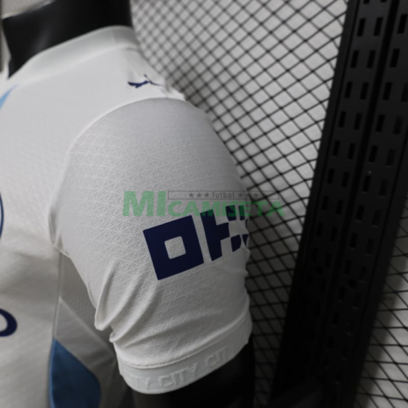 Camiseta Manchester City Tercera Equipación 2026/2027 Blanco/Azul (EDICIÓN JUGADOR)