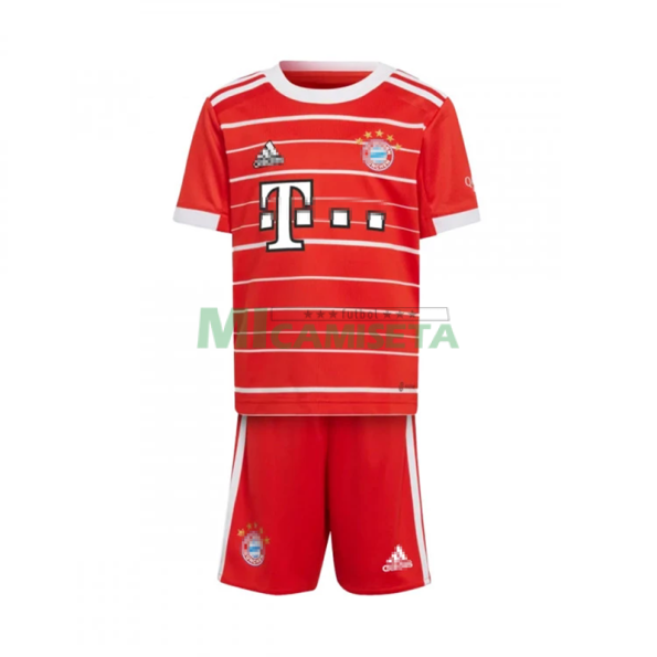 Camiseta Bayern Múnich Primera Equipación 2022/2023 Niño Kit