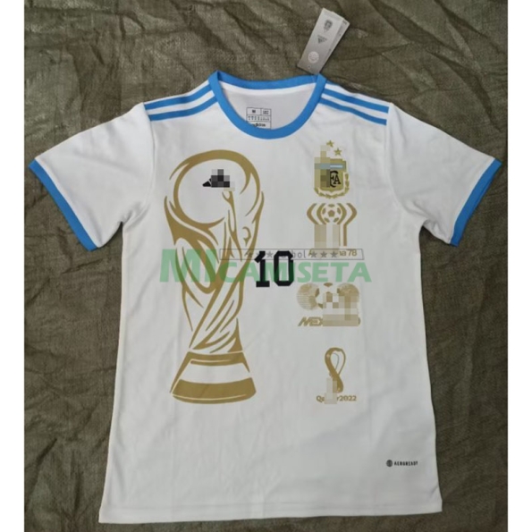 Camiseta Argentina Especial Edición 2022 Blanco