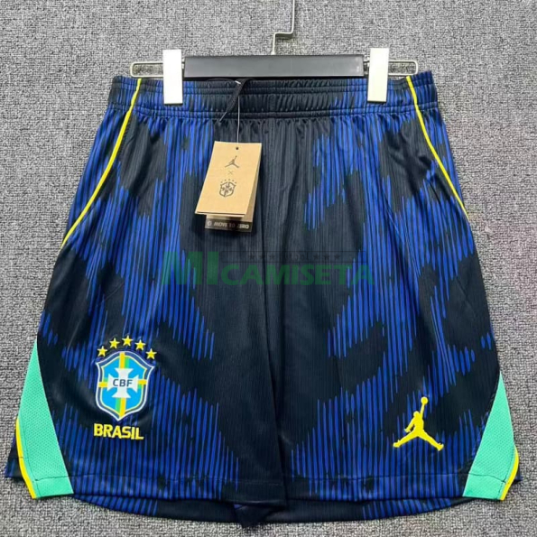 Pantalón Corto Brasil Segunda Equipación Mundial 2026 Azul