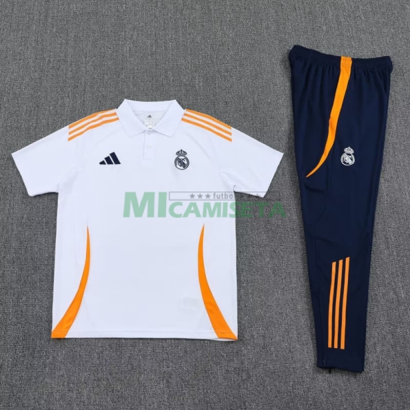 Polo Real Madrid 2024/2025 Kit Blanco