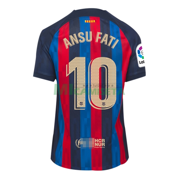 Camiseta Ansu Fati 10 Barcelona Primera Equipación 2022/2023