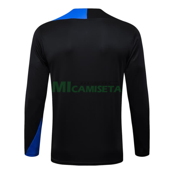 Sudadera De Entrenamiento PSG 2025/2026 Negro/Azul