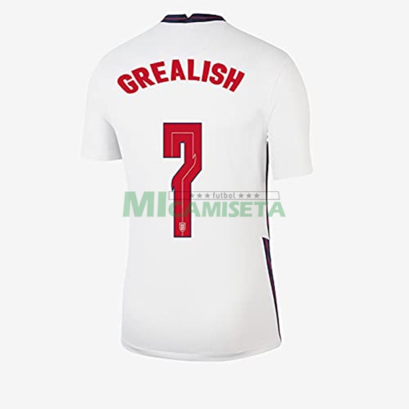 Camiseta Grealish 7 Inglaterra Primera Equipación 2021