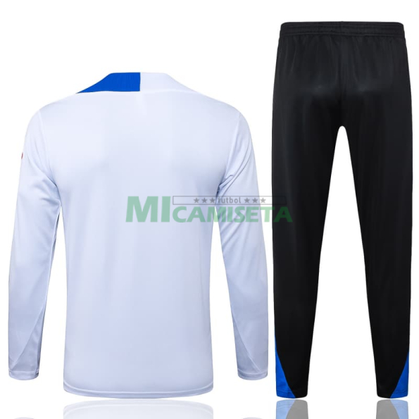 Sudadera De Entrenamiento PSG 2025/2026 Blanco/Azul
