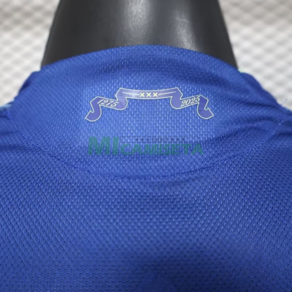 Camiseta Ajax Segunda Equipación 2025/2026 Azul (EDICIÓN JUGADOR)