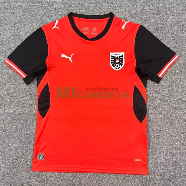 Camiseta  Austria Primera Equipación Mundial 2026 Rojo