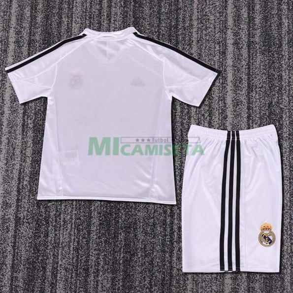 Camiseta Real Madrid Primera Equipación Retro 2004/05 Niño Kit