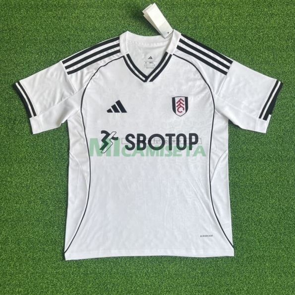 Camiseta Fulham F.C. Primera Equipación 2025/2026 Blanco