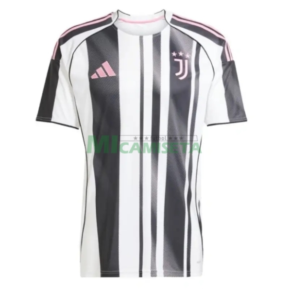 Camiseta Juventus Primera Equipación 2025/2026 Negro/Blanco