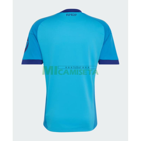 Camiseta de Portero Real Madrid Primera Equipación 2026/2027 Azul con Parche HP