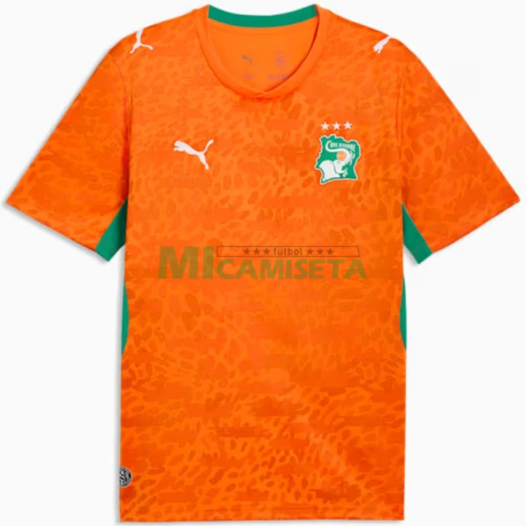 Camiseta Costa de Marfil Primera Equipación Mundial 2026 Naranja