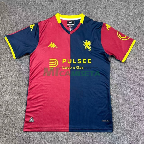 Camiseta Genoa CFC Primera Equipación 2025/2026 Rojo/Azul
