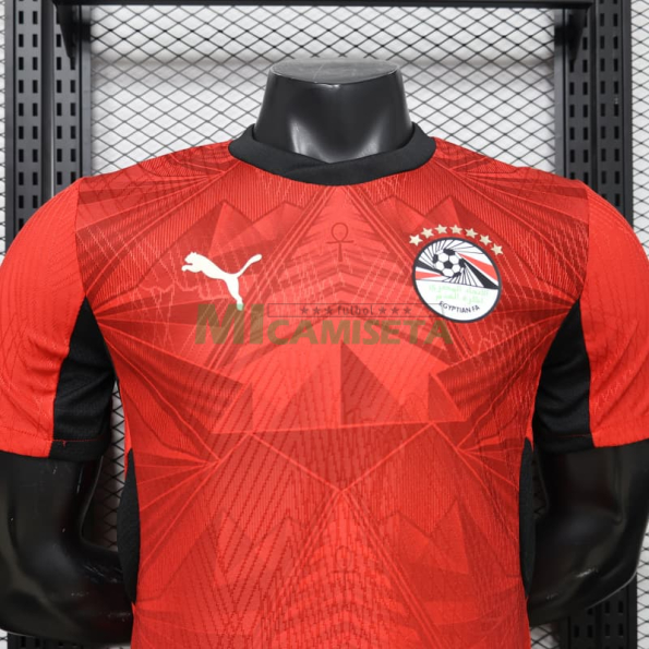 Camiseta Egipto Primera Equipación Mundial 2026 Rojo (EDICIÓN JUGADOR)