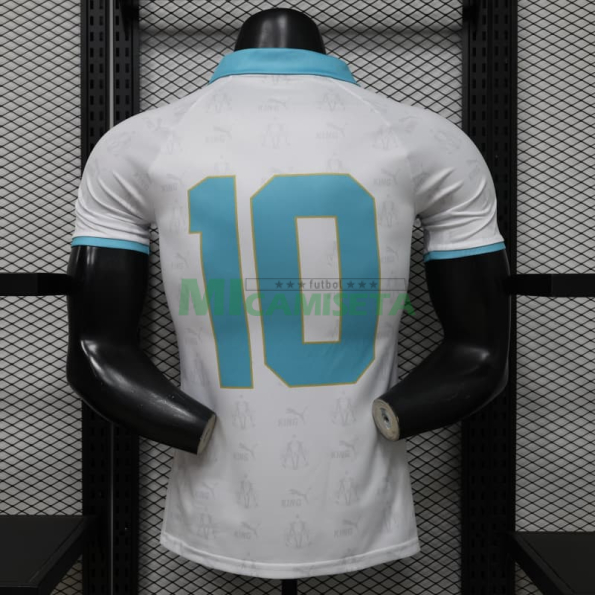 Camiseta 10 Olympique Marsella Retro 2026/2027 Blanco (EDICIÓN JUGADOR)