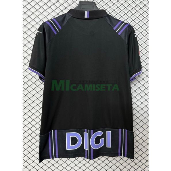 Camiseta Real Valladolid Segunda Equipación 2026/2027 Negro con Parche La Liga