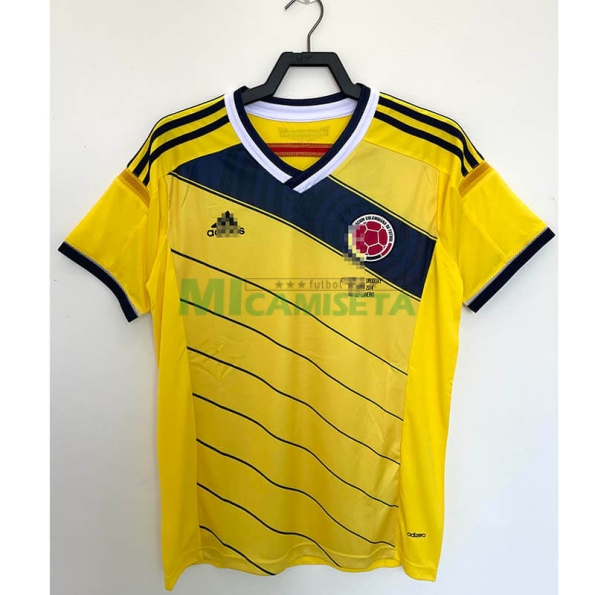 Camiseta Colombia Primera Equipación Retro 2014