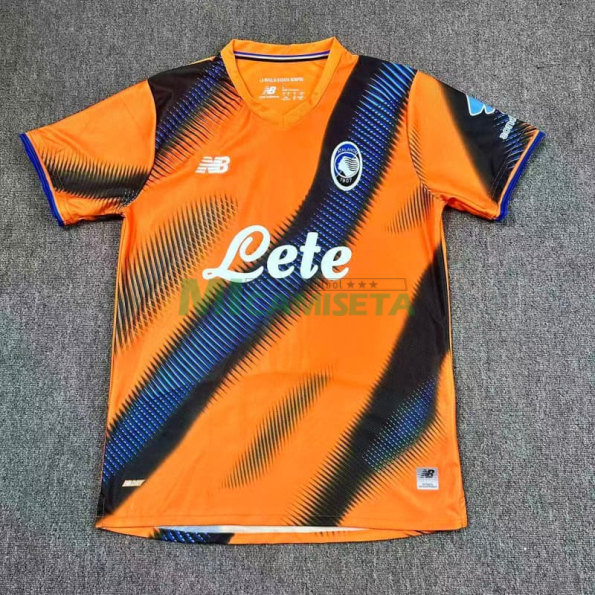 Camiseta Atalanta BC Tercera Equipación 2025/2026 Naranja/Azul