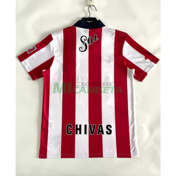 Camiseta Chivas Primera  Equipación Retro 1996/1997 Rojo/Blanco