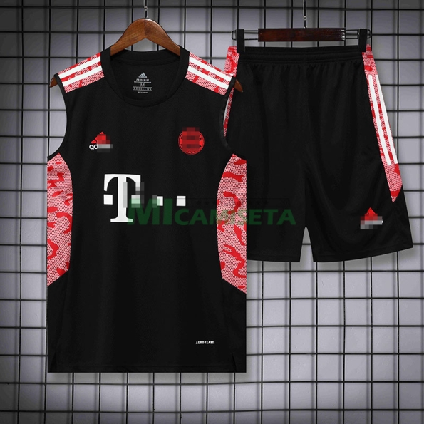 Camiseta de Entrenamiento Bayern Múnich Sin Mangas 2022/2023 Kit Negro
