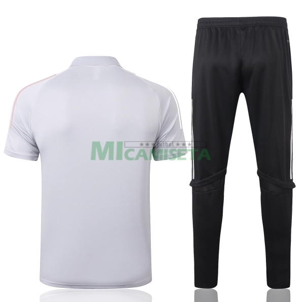 Polo Alemania 2020 Gris Claro