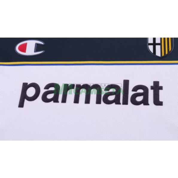 Camiseta Parma Calcio Primera Equipación Retro 2002/03 Blanco Niño Kit