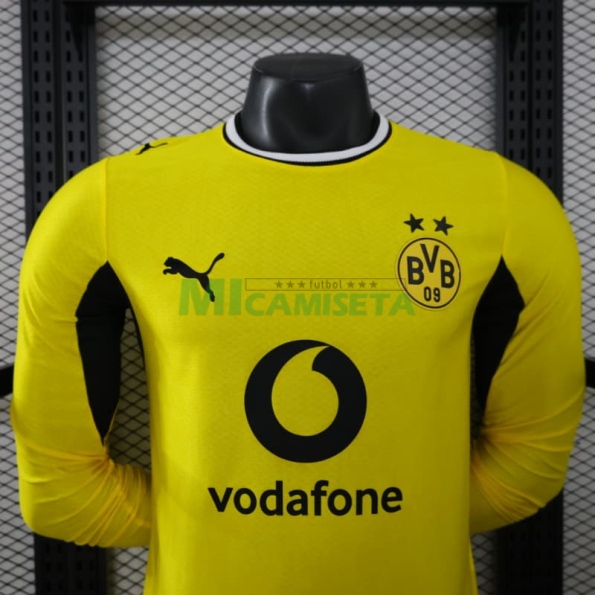 Camiseta Borussia Dortmund Primera Equipación 2026/2027 ML Amarillo (EDICIÓN JUGADOR)