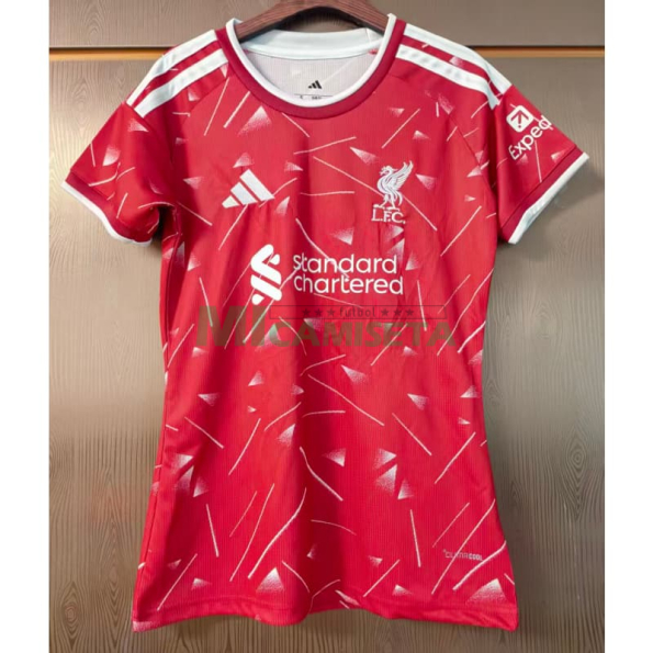 Camiseta Liverpool Primera Equipación 2026/2027 Rojo Mujer