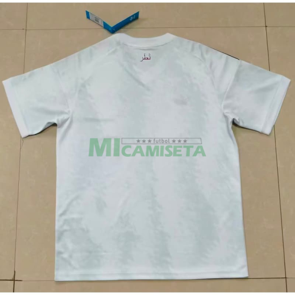 Camiseta Qatar Segunda Equipación Mundial 2026 Blanco