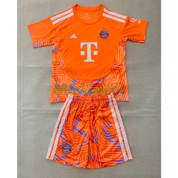 Camiseta de Portero Bayern Múnich 2026/2027 Naranja Niño Kit