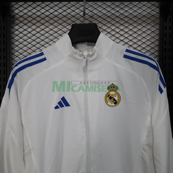Cortavientos Real Madrid 2025/2026 Blanco