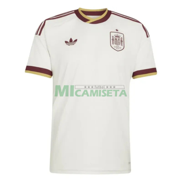Camiseta España Segunda Equipación Mundial 2026 Blanco