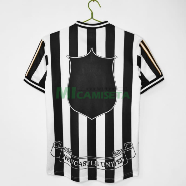 Camiseta Newcastle United Primera Equipación Retro 1997/99 Negro/Blanco