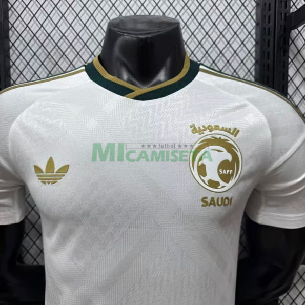 Camiseta Saudi Arabia Segunda Equipación Mundial 2026 Blanco (EDICIÓN JUGADOR)