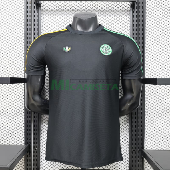Camiseta Celtic Retro 2025/2026 Negro (EDICIÓN JUGADOR)