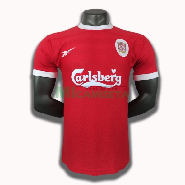 Camiseta Liverpool Primera Equipación Retro 1998/99 Rojo