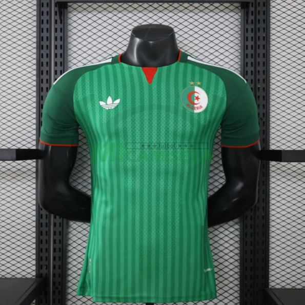 Camiseta Argelia Segunda Equipación Mundial 2026 Verde (EDICIÓN JUGADOR)