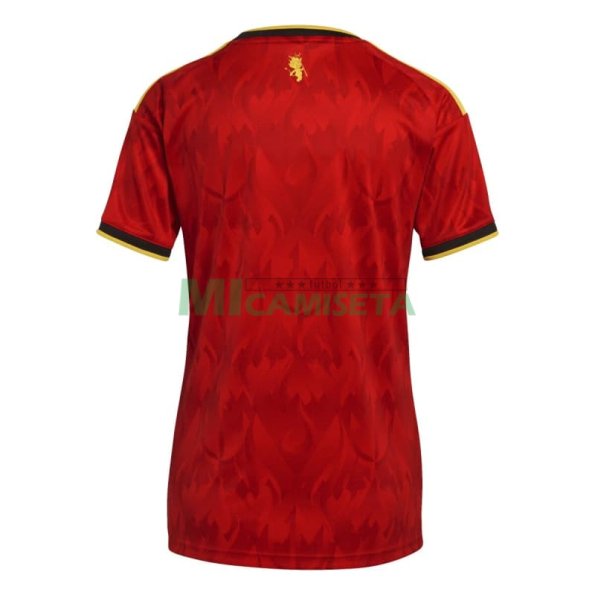 Camiseta Bélgica Primera Equipación Mundial 2026 Rojo Mujer