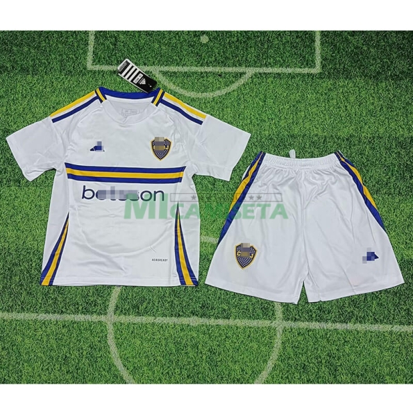 Camiseta Boca Juniors Segunda Equipación 2024/2025 Niño Kit