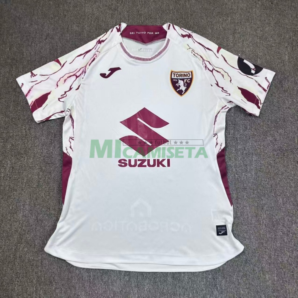 Camiseta Torino Segunda Equipación 2025/2026 Blanco