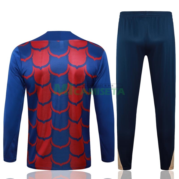 Sudadera De Entrenamiento Barcelona 2024/2025 Niño Kit Rojo/Azul