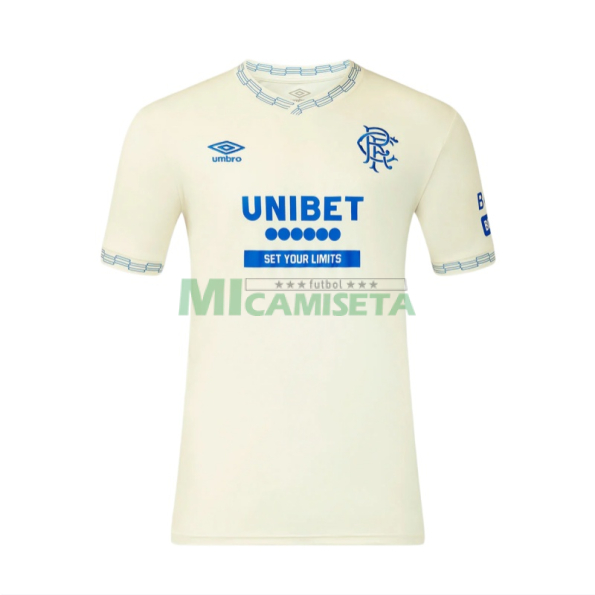 Camiseta Rangers FC Segunda Equipación 2026/2027 Beige