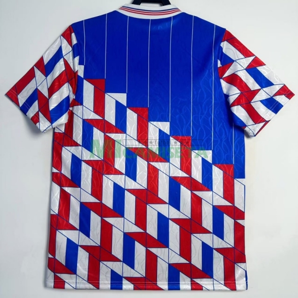 Camiseta Ajax Segunda Equipación Retro 1989/90 Azul/Rojo