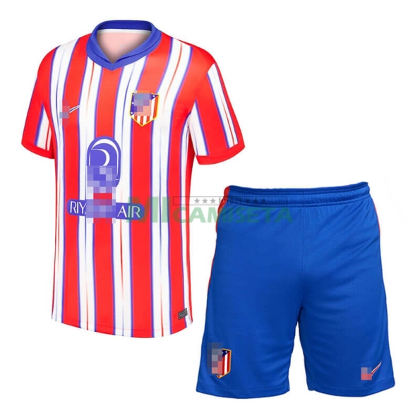 Camiseta Atlético de Madrid Primera Equipación 2024/2025 Niño Kit