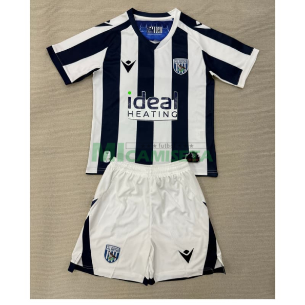 Camiseta West Bromwich Albion Primera Equipación 2025/2026 Azul/Blanco
