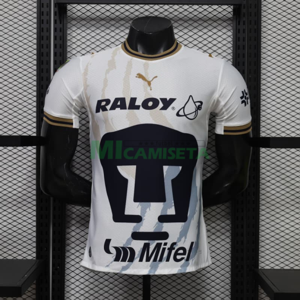 Camiseta Pumas UNAM Segunda Equipación 2026/2027 Blanco (EDICIÓN JUGADOR)