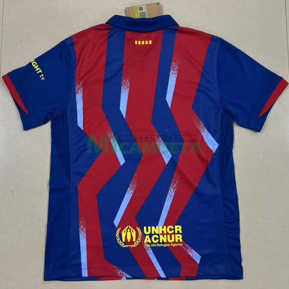 Camiseta Barcelona Cuarta Equipación 2025/2026 Azul/Rojo