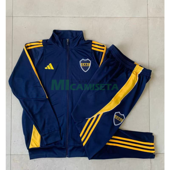 Chaqueta Boca Juniors 2025/2026 Azul Real/Amarillo
